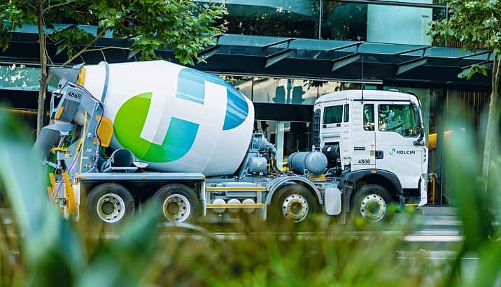 holcim vrachtwagen